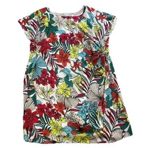 24W - Women's SIGNATURE by Robbie Bee Floral Wrap Dress Tropical